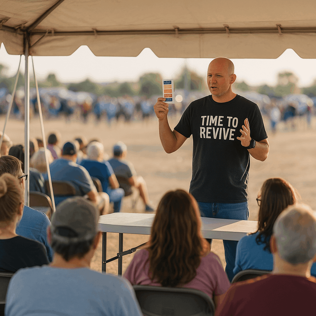 Time To Revive Tent Image
